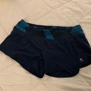 Oiselle Roga Running shorts sz 10 Navy